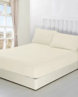 Finest 100% Egyptian Cotton 10″/25CM Fitted Sheets.
